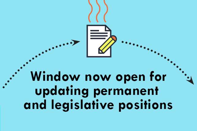 position proposal window is open