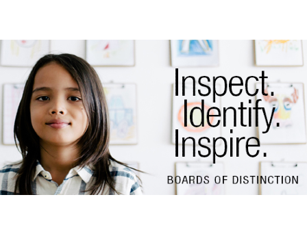 Inspect, Identify, Inspire: Boards of Distinction Program