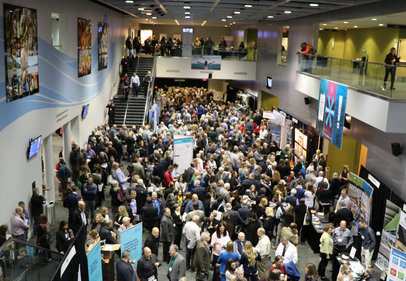 Annual Conference crowd.