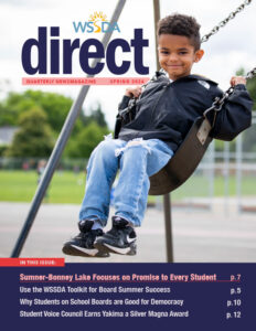 cover of direct magazine, spring 2024 edition