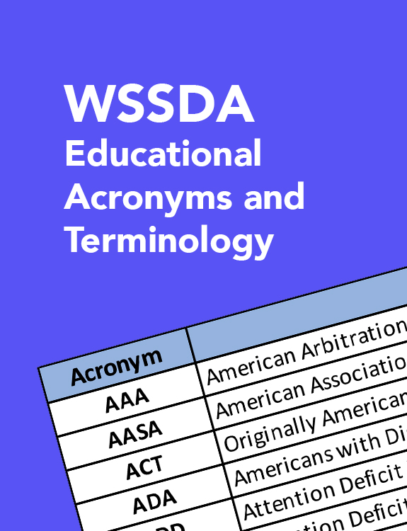 Educational Acronyms and Terminology screenshot