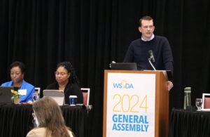 people attending WSSDA general assembly