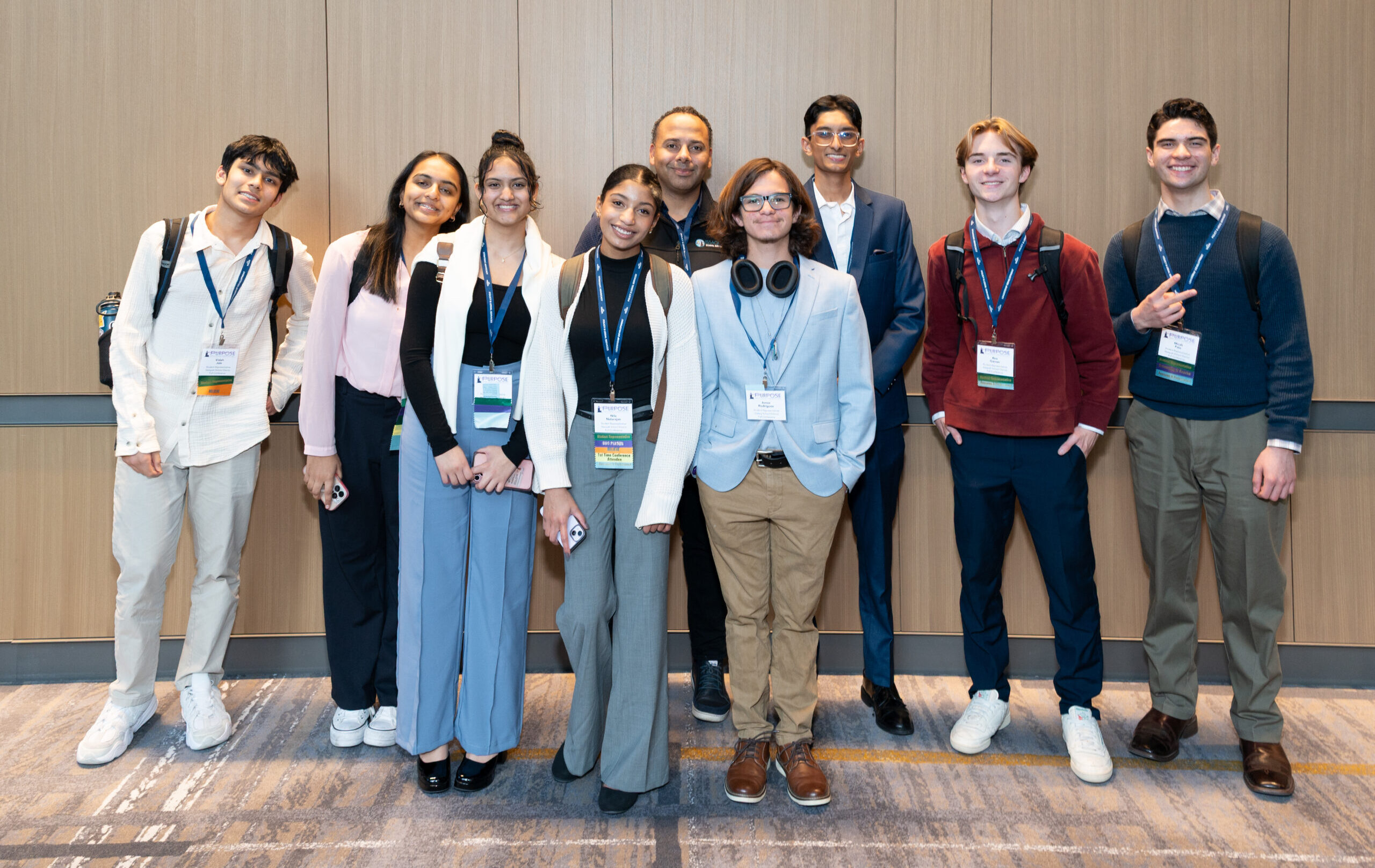 Students at Annual Conference